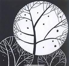 黑白装饰画作品